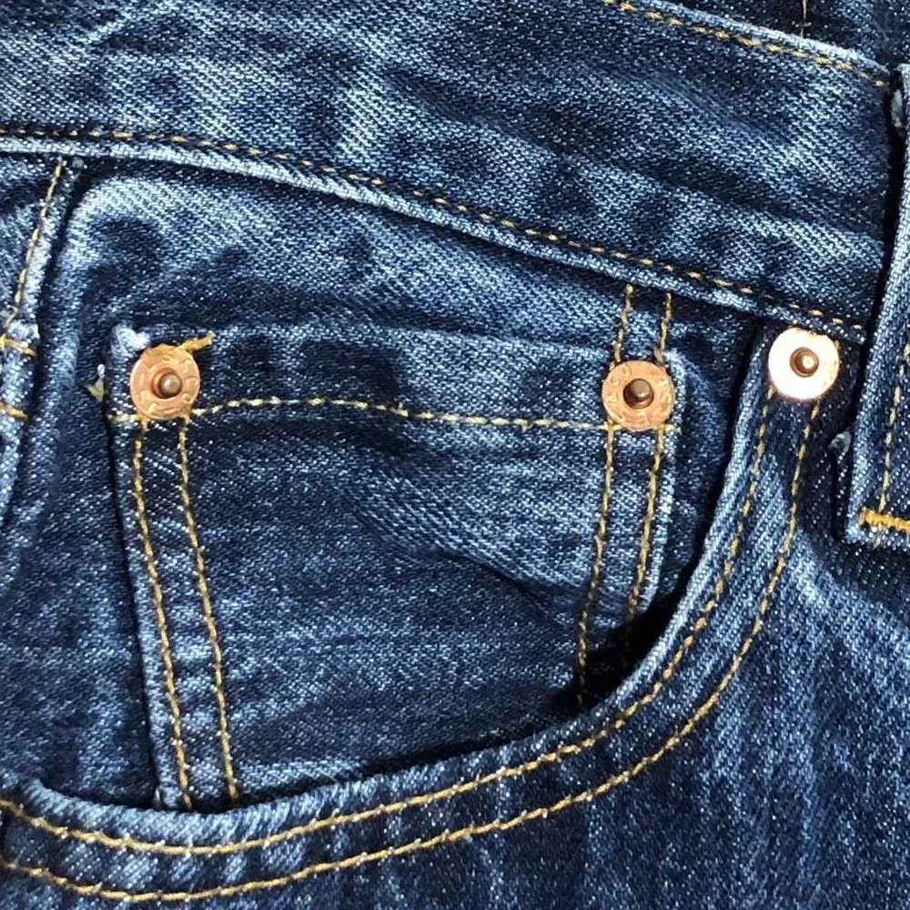Levi’s Jeans Mens 29 w 31 L Blue 501XX Y2K Straight Leg Button Fly